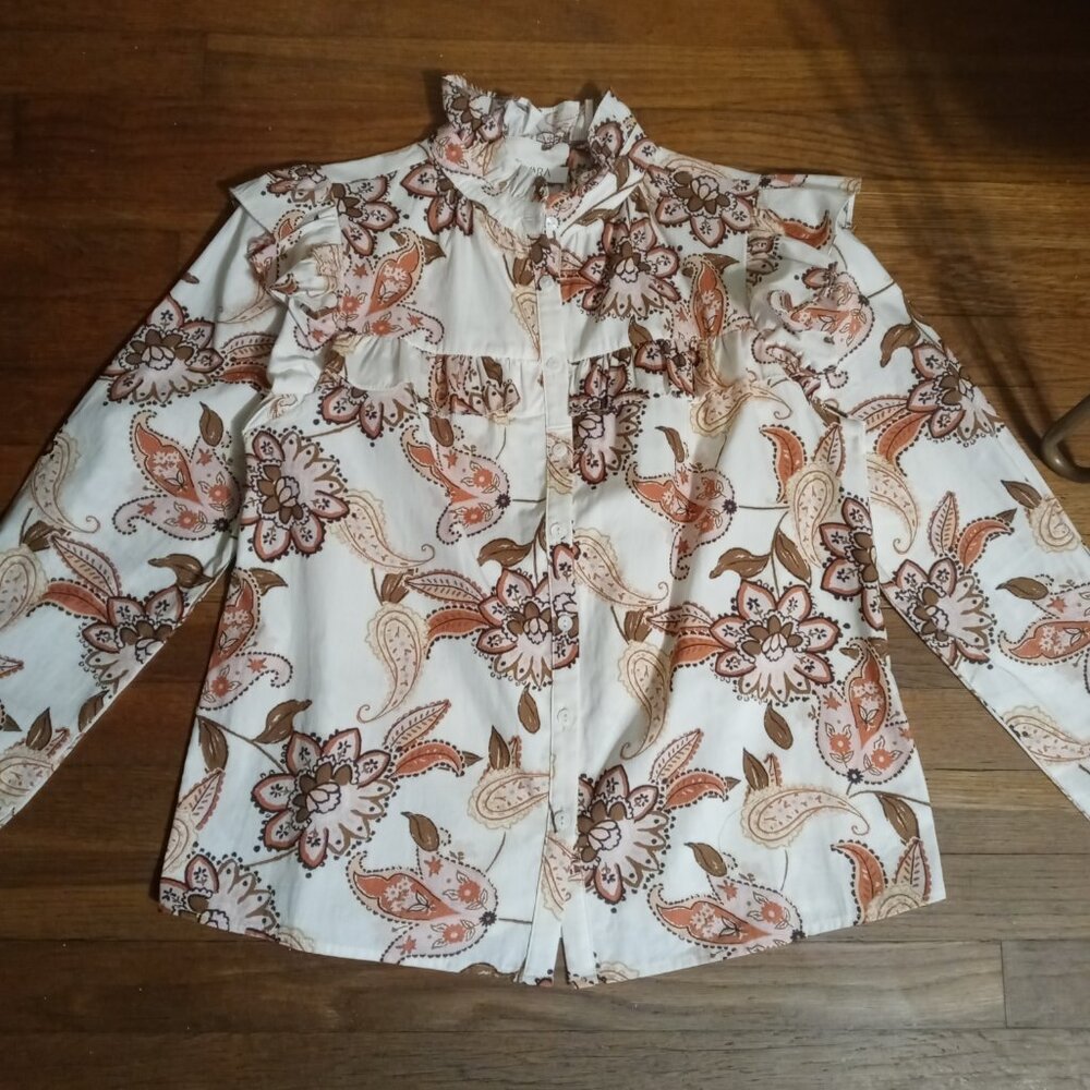 AVARA gladys cotton shirt (S) - Picture 2 of 15